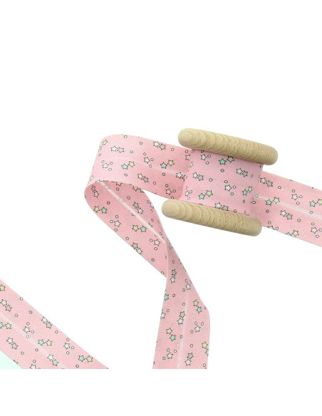 Sternenband 30 mm - Rosa