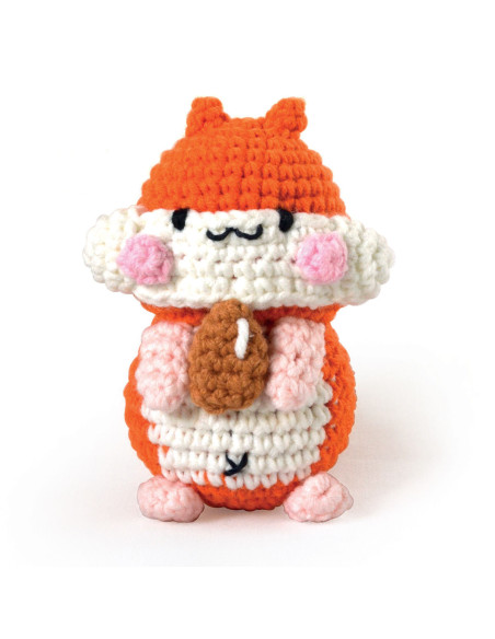 Häkelset Minigurumi - Pochi der Hamster