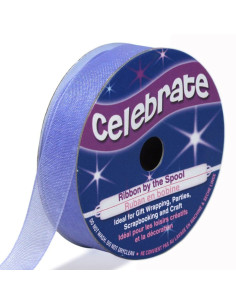 Organza-Band Celebrate Flieder - 12 mm x 6 m