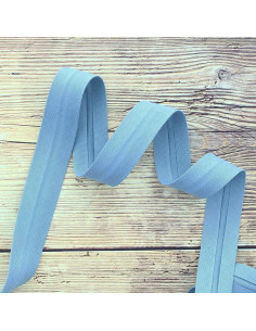 Bio-Baumwollschrägband - Jeansblau