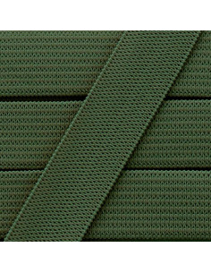 Weiches Gummiband 15 mm - Khaki