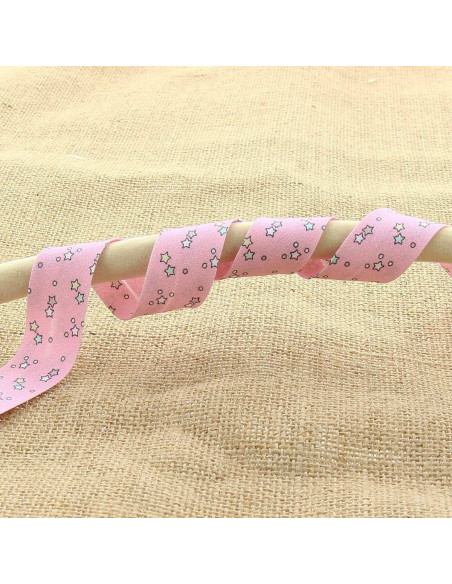 Sternenband 20 mm - Rosa