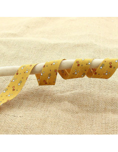 Sternenband 20 mm - Senf