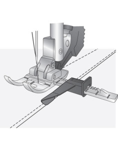 Verstellbarer Führungsschuh mit IDT-System von Pfaff 2
