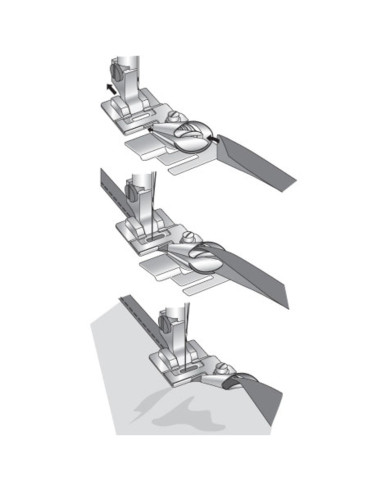 6 mm Schrägbandfuß Pfaff