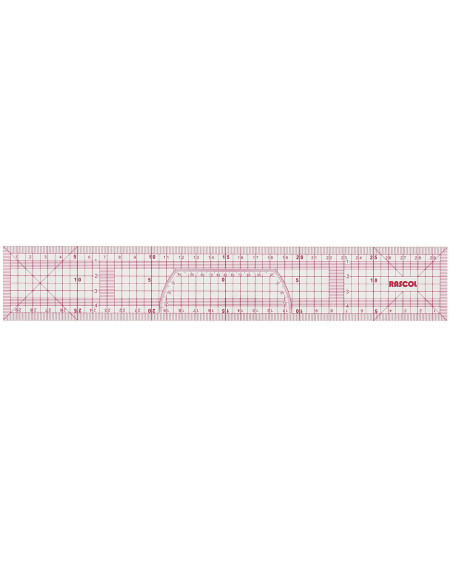Japanisches flexibles Lineal 30 cm Rascol