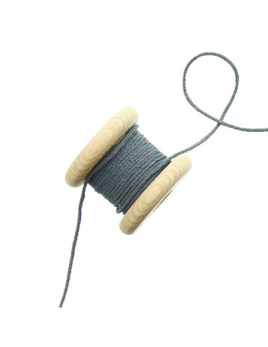 Elastische Schnur 2,5 mm - Grau