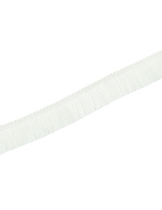 Deluxe-Fransen 30 mm - Weiß