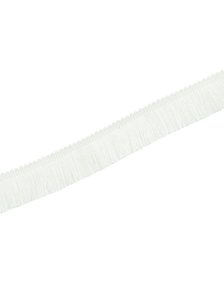 Deluxe-Fransen 30 mm - Weiß