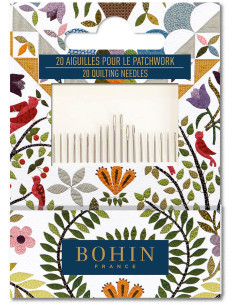 Heft mit 20 Nadeln für Patchwork Bohin