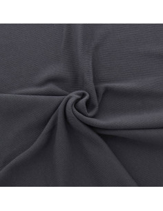 Jersey-Strickgewebe - Anthrazitgrau