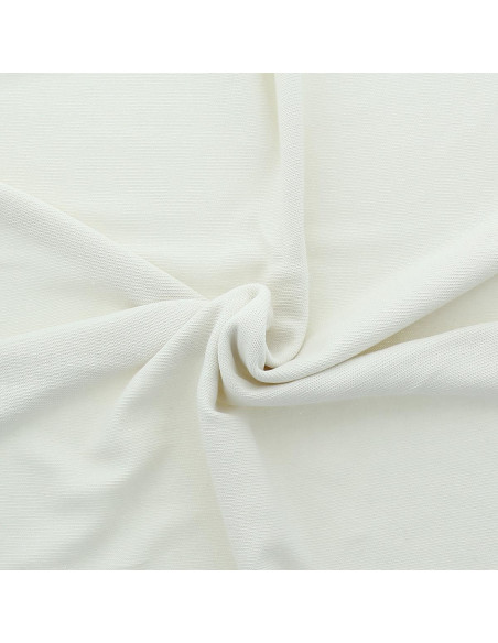 Jersey-Strickgewebe - Ecru