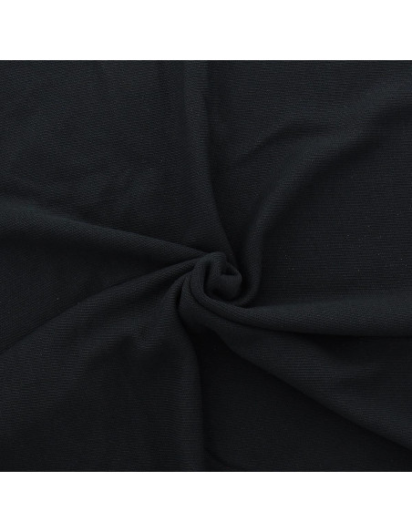 Jersey-Strickgewebe - Schwarz