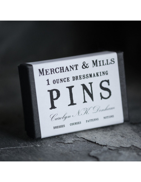 Schachtel mit 28 g extrafeinen Nadeln Merchant & Mills