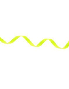 Fluoreszierendes Satinband - Gelb