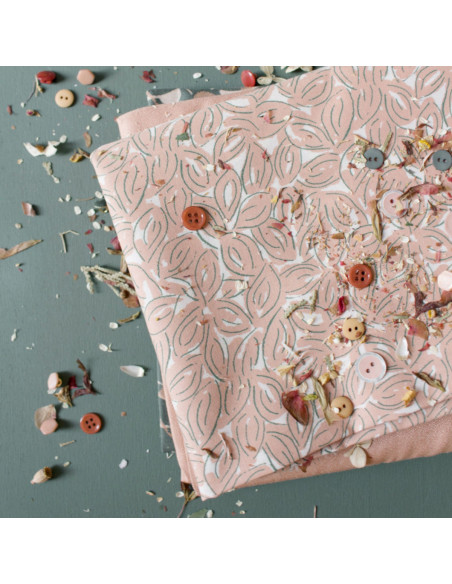 Baumwoll-Musselin Petal Maple - Atelier Brunette