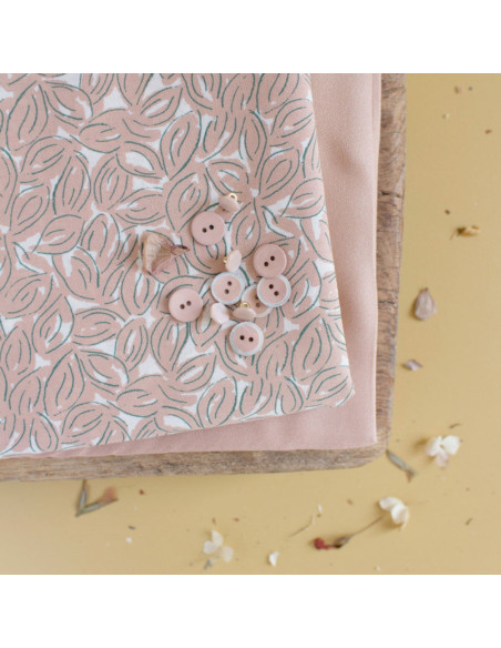 Baumwoll-Musselin Petal Maple - Atelier Brunette
