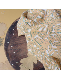 Baumwoll-Musselin Petal Mustard - Atelier Brunette