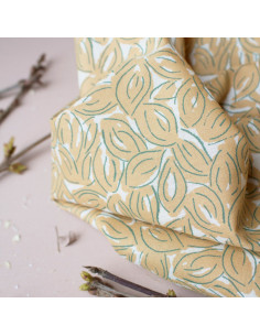 Baumwoll-Musselin Petal Mustard - Atelier Brunette 2