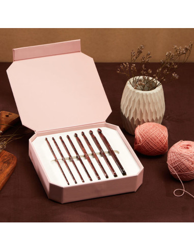 Prestige-Set Häkelnadeln KnitPro Symfonie Rose