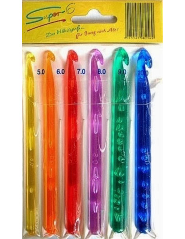 Set mit 6 MAXI-Haken