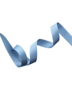 Satinband - Blaugrau