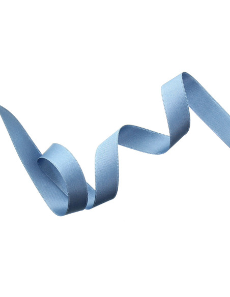 Satinband - Blaugrau