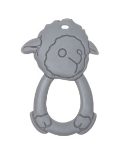 Beißring für Babys - Graues Schaf