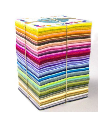 Filzprobenbox Cinnamon Patch