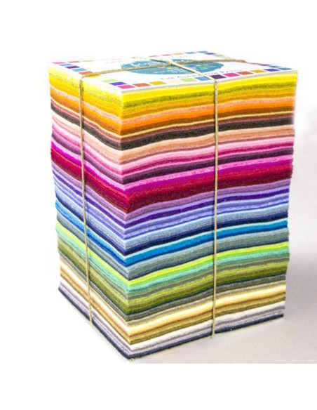 Filzprobenbox Cinnamon Patch