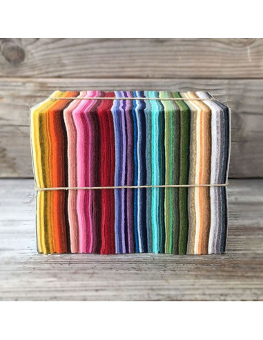 Filzprobenbox Cinnamon Patch
