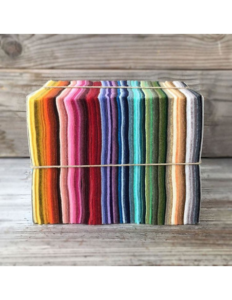 Filzprobenbox Cinnamon Patch
