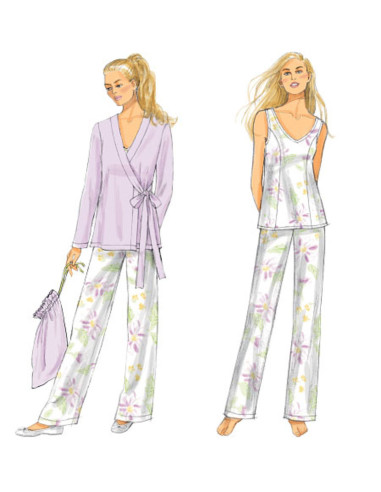 Kleid, Oberteil, Hemd, Hose und Tasche Schnittmuster - Butterick 5963