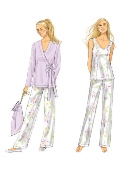 Kleid, Oberteil, Hemd, Hose und Tasche Schnittmuster - Butterick 5963