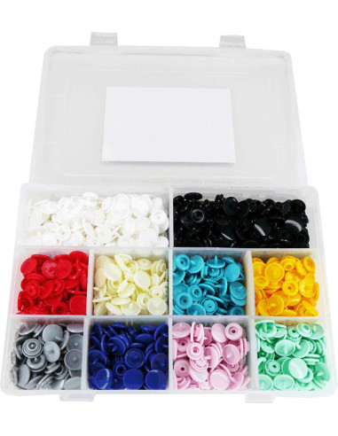 Box mit 300 KAM-Druckknöpfen