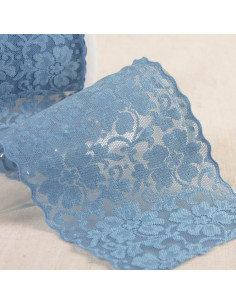Elastische Spitzenblumen - Lavendelblau