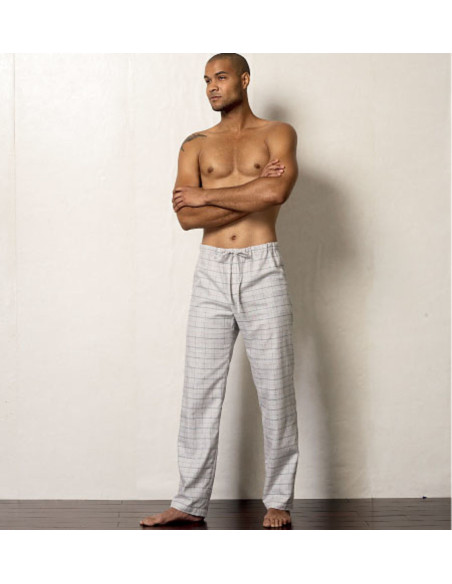 Bademantel-Schnittmuster, Gürtel, Oberteil, Shorts und Hose - Vogue 8964