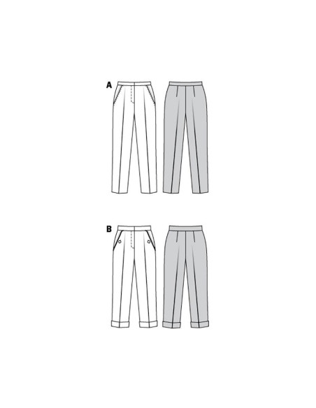 Hosenmuster - Burda 6101