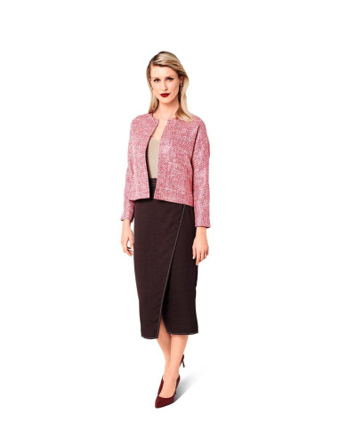 Jackenschnittmuster - Burda 6123