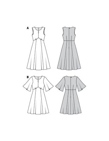 Kleidmuster - Burda 6133