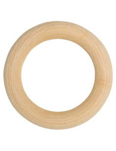 Holzring für Rasseln und Mobiles 75 mm