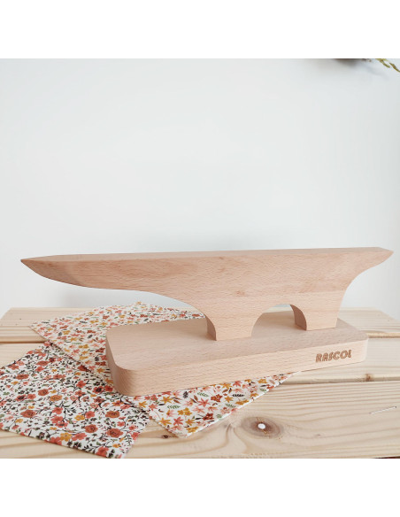 Holzpresse für perfekte Falten