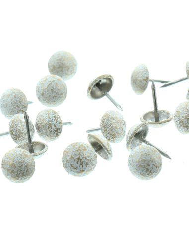 Polsternägel Select - Weiß lackiert