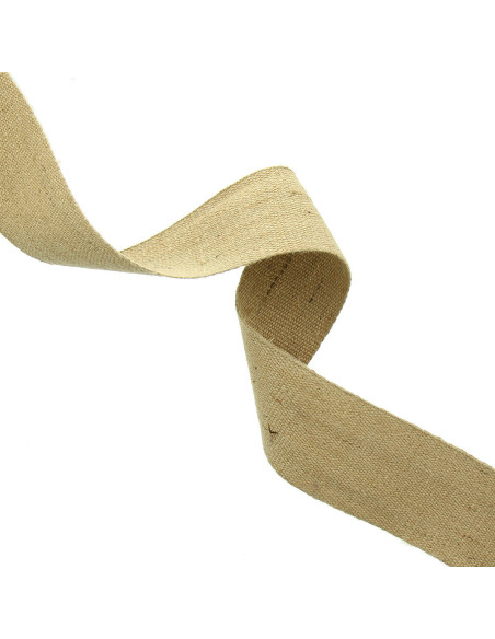 Jutegurt 85 mm natur