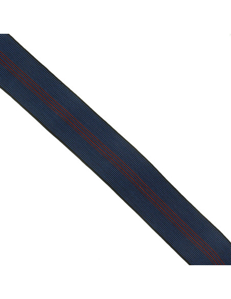 Elastisches Polsterband 70 mm blau und rot