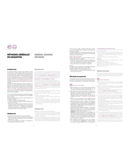 Buch über das Modedesign: Die Gradierung von Damenbekleidung