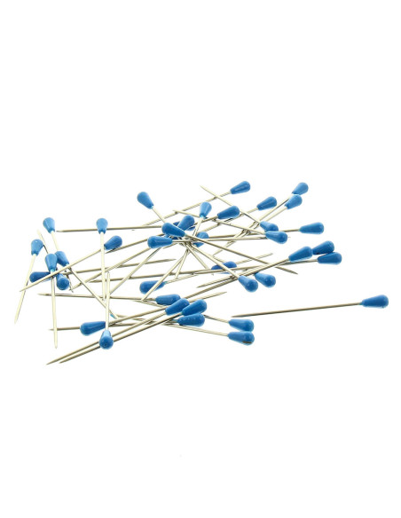 Blaue Kunststoffköpfe 53 mm