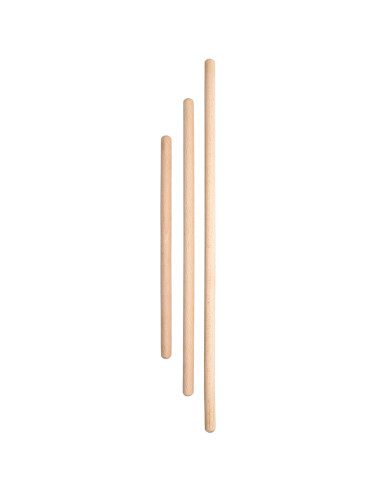 Satz von 3 Holzstäben für Makramee