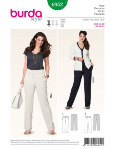 Hosenmuster - Burda 6952