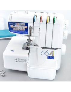Abfallbehälter für Overlock Elna 664 und 664 Pro
